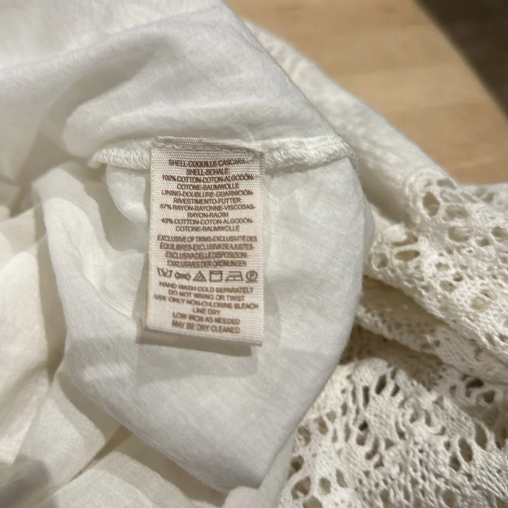 Free People Bohemian Boho Cream Dress NWT - Picture 5 of 5